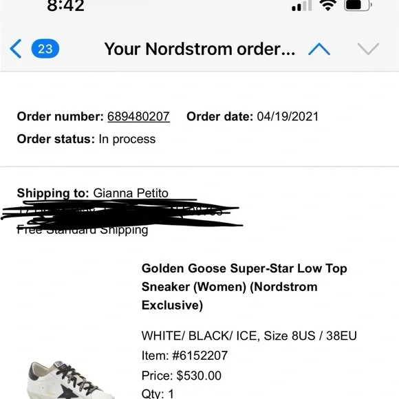 Golden Goose Super Star Low-top Sneakers Nordstrom Exclusive - Picture 7 of 7
